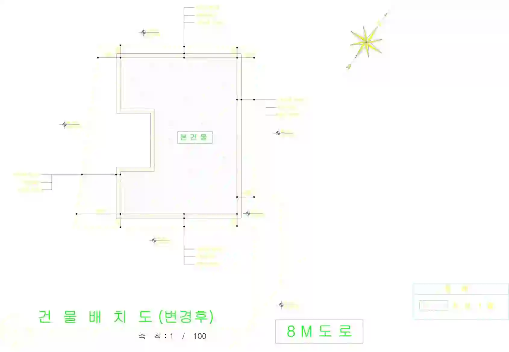 약대동 K씨 주택 배치도 이미지